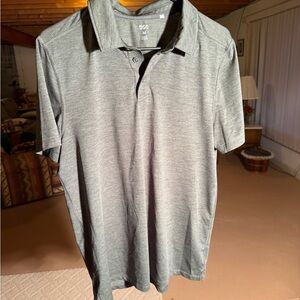 DSG Men's Heather Gray Polo Shirt